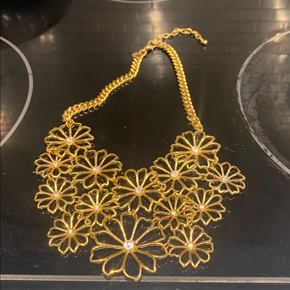 By Joan Rivers Cz Gold Chain Necklace